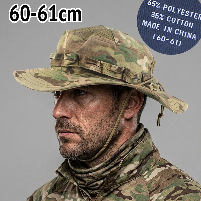 Boonie Hat Tactical - Topi Boonie Taktis Big Head Pria