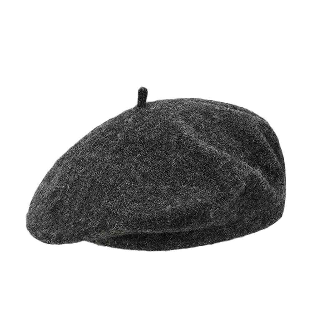 Topi Baret Wol Musim Dingin ya - Beret French Wool ulasan dan harga