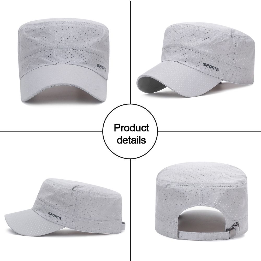 Topi Matahari Bernapas untuk L - Snapback Hat Flat ulasan dan harga