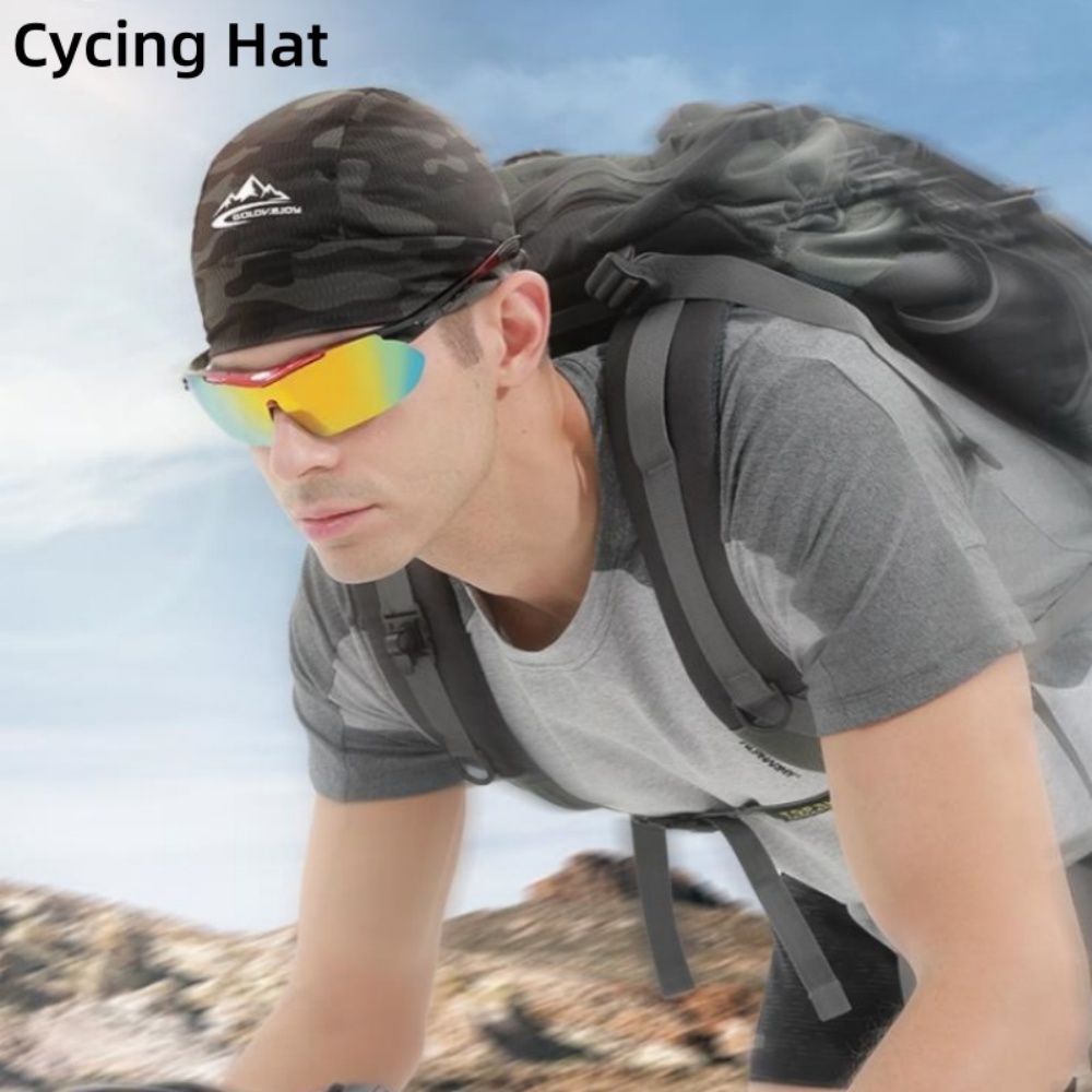 Topi Bersepeda Cepat Kering An - Skull Cap Helmet Liner ulasan dan harga