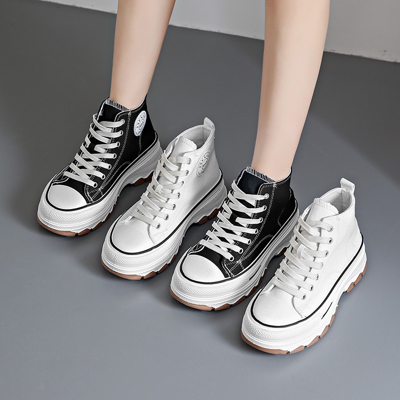 Sepatu kets sol tebal wanita,  - Vans Shoes Old Skool ulasan dan harga