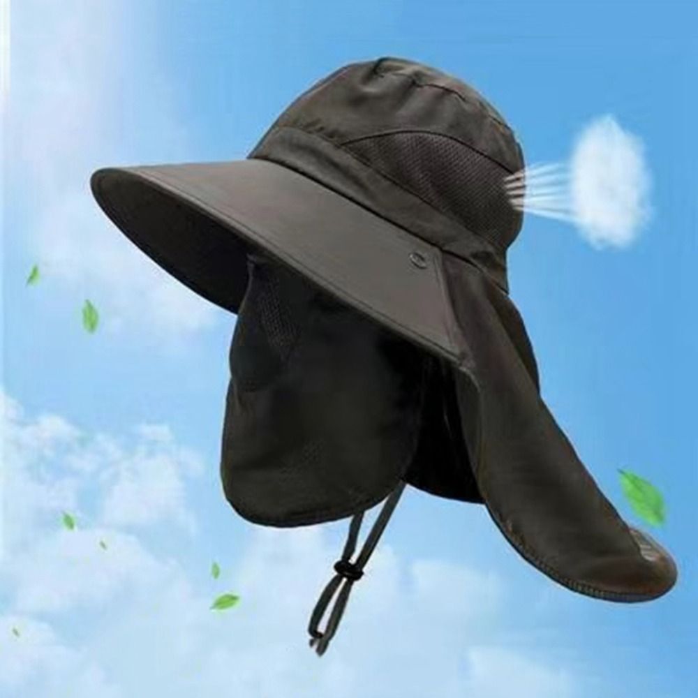 Topi Memancing Topi Masker Set - Bucket Hat Cotton ulasan dan harga