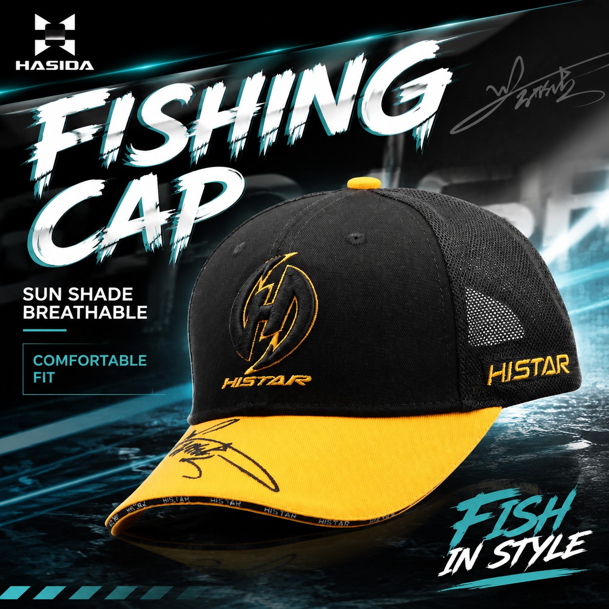 Topi Anti-UV HASIDA Baru Desai - Bucket Hat Cotton ulasan dan harga