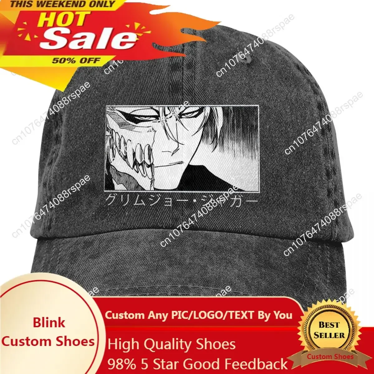 Topi Bisbol Pria Grimmjow Jagg - Golf Cap Dad ulasan dan harga